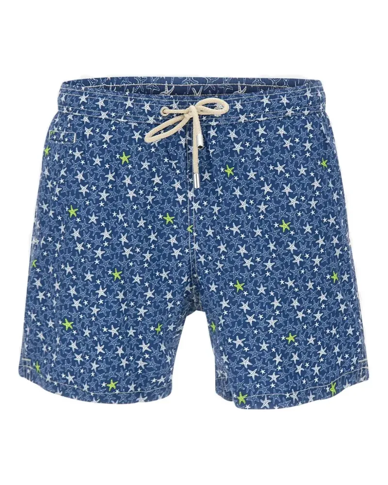 MC2 Saint Barth Lighting star-print swim shorts - Blau Blau