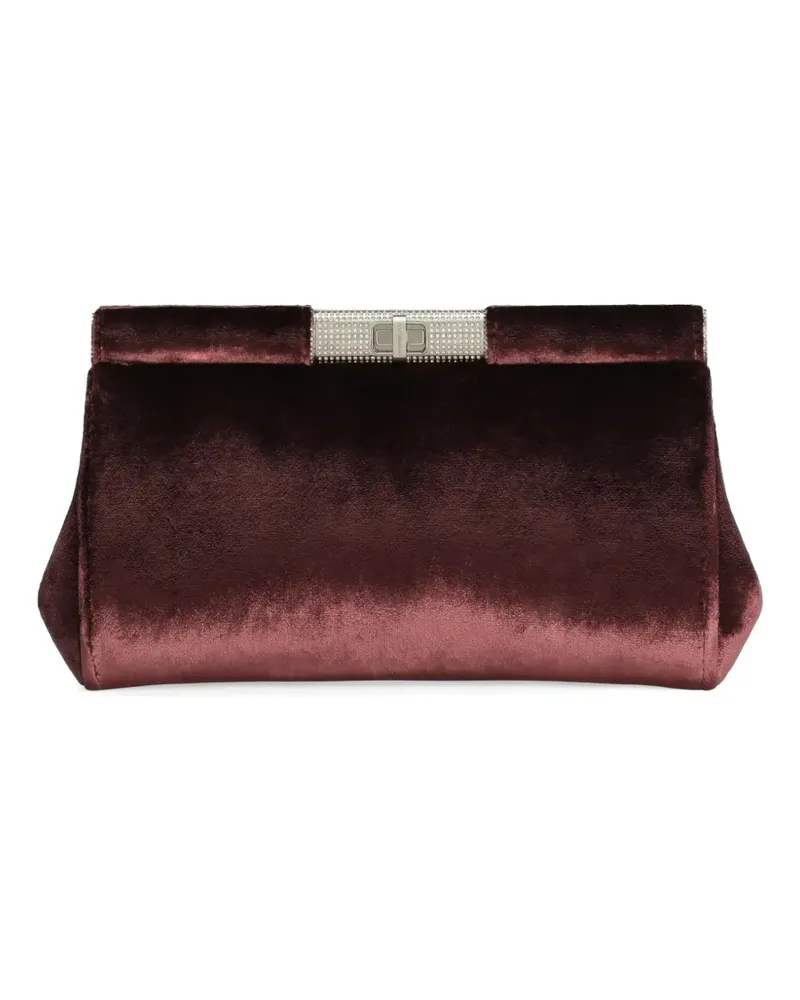 Dolce & Gabbana Clutch aus Samt - Rot Rot