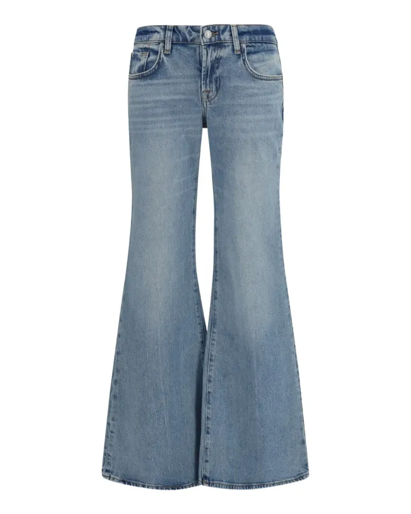 7 for all mankind low-rise five-pocket jeans - Blau Blau