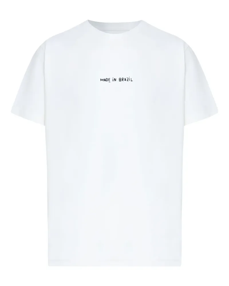 Osklen T-Shirt aus Baumwolle - Weiß Weiß