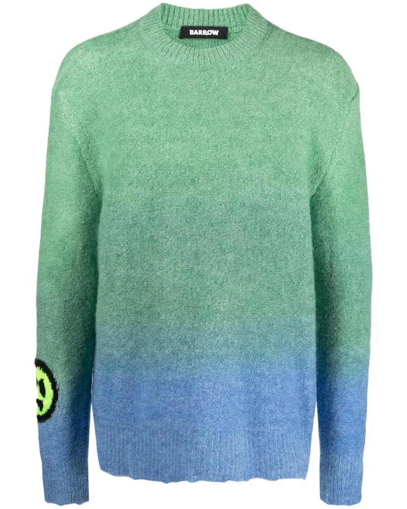 BARROW Pullover mit Farbverlauf-Optik - Grün Grün