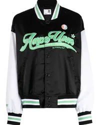 BAPE Jacke mit Logo Schwarz