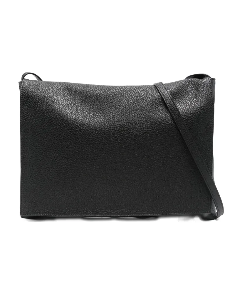 The Row Schultertasche aus Leder - Schwarz Schwarz
