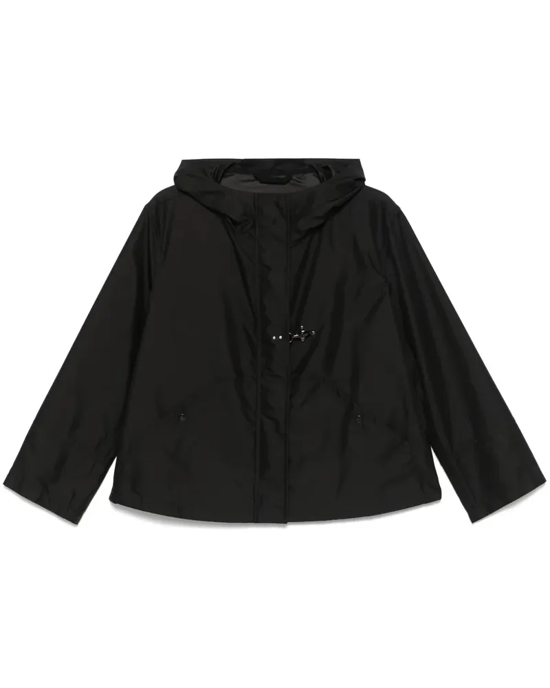 Fay Jacke mit Ganci-Detail - Schwarz Schwarz