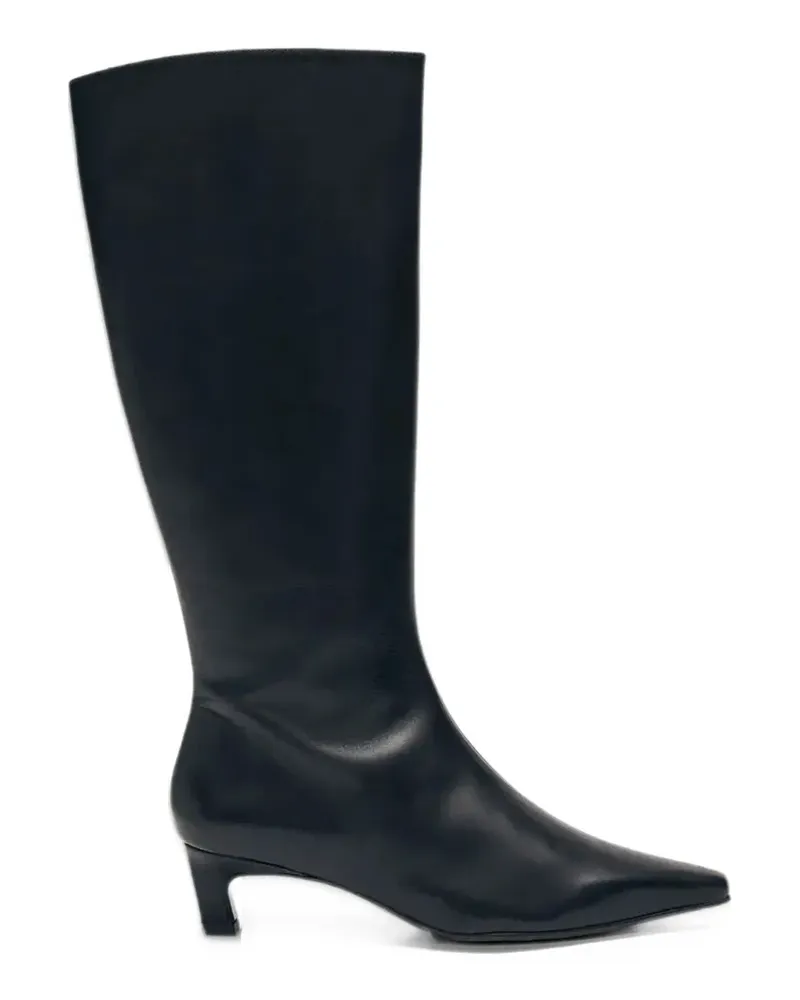 Alohas Gema pointed-toe kitten-heel boots - Schwarz Schwarz