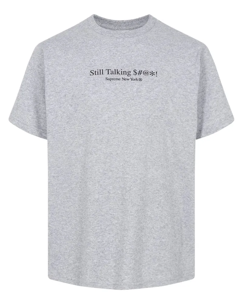 Supreme Being Still Talking T-Shirt - Grau Grau