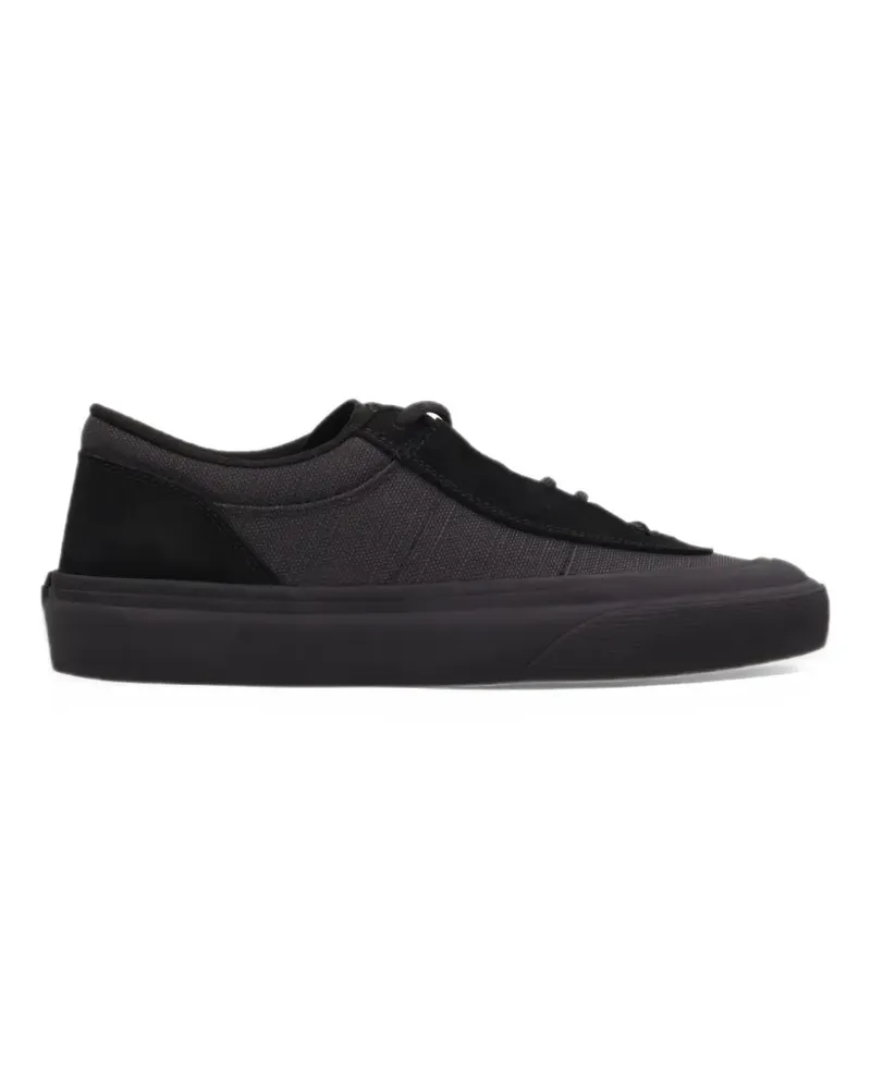 Stone Island S100020 canvas suede sneakers - Schwarz Schwarz