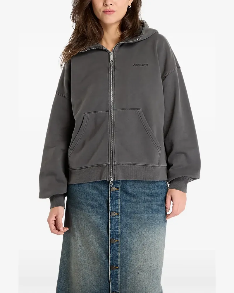 Carhartt WIP Kapuzenjacke mit Reißverschluss - Grau Grau