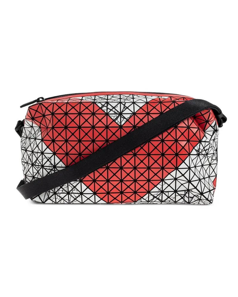 Issey Miyake geometric heart-print shoulder bag - Rot Rot