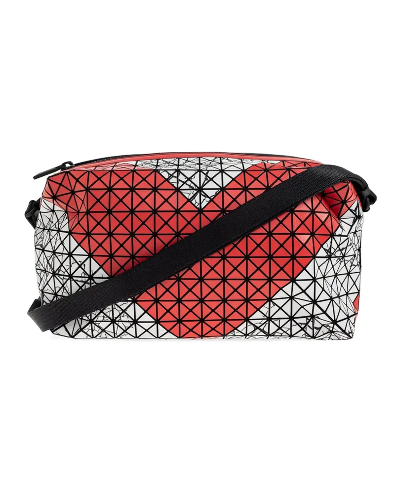 Issey Miyake geometric heart-print shoulder bag - Rot Rot