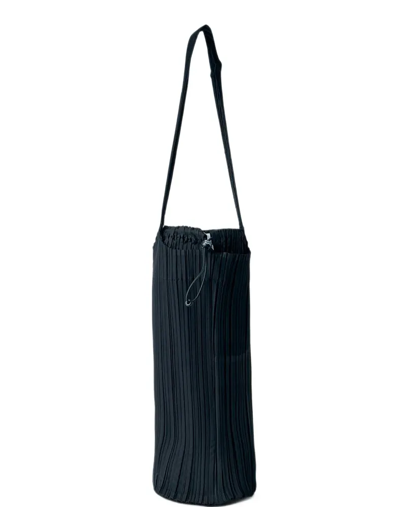 Issey Miyake Mittelgroße Swan Schultertasche - Schwarz Schwarz