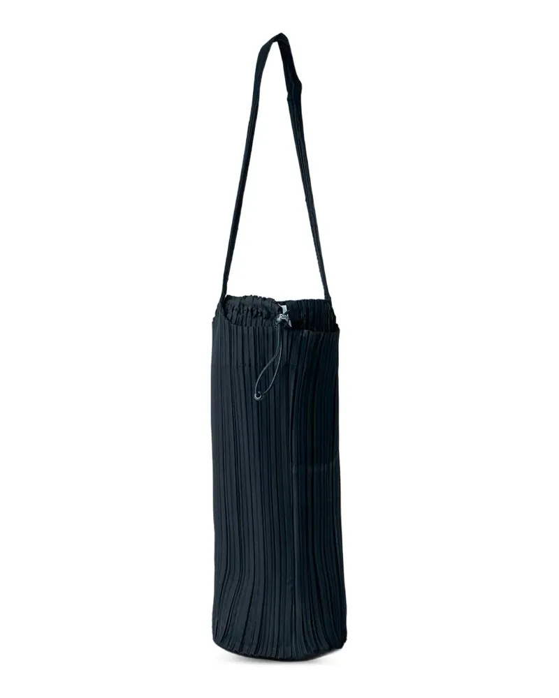 Issey Miyake Mittelgroße Swan Schultertasche - Schwarz Schwarz