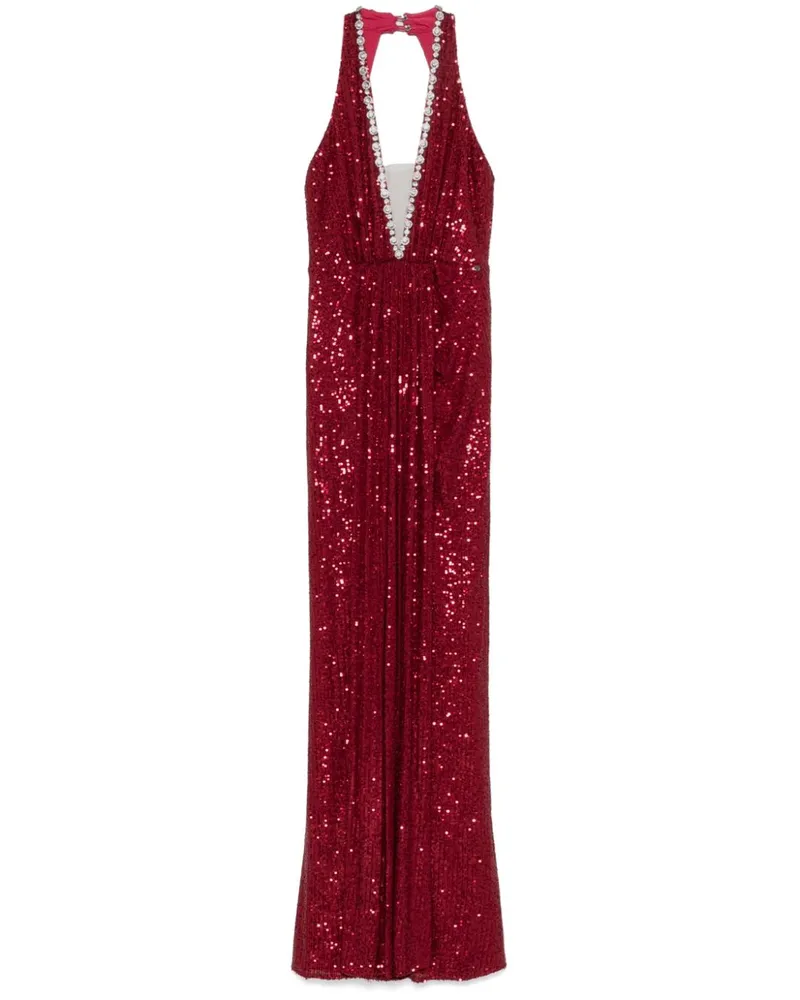NISSA Maxikleid mit Neckholder - Rot Rot