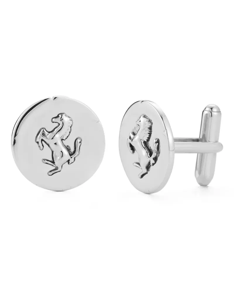 MATEO Stallion Coin Knöpfe - Silber Silber