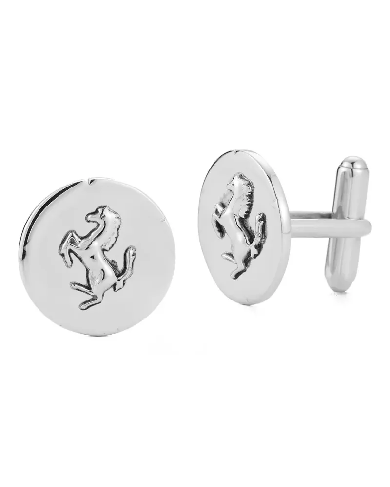 MATEO Stallion Coin Knöpfe - Silber Silber