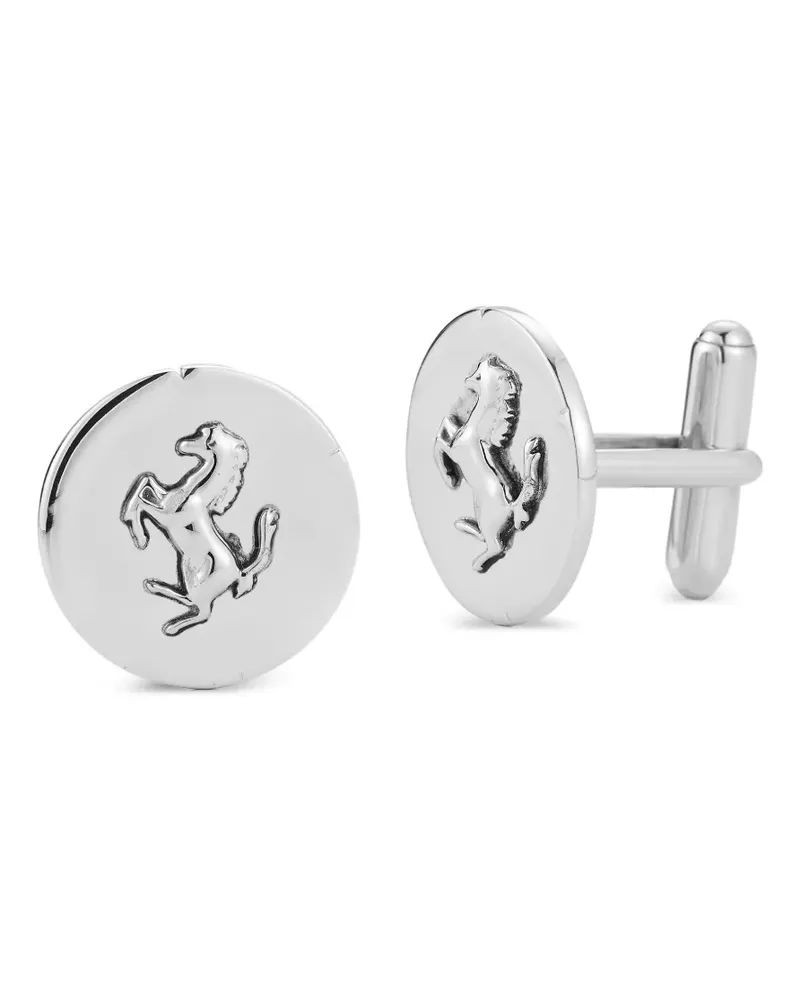 MATEO Stallion Coin Knöpfe - Silber Silber