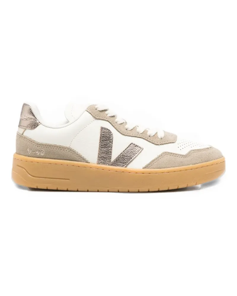 VEJA Campo Leather White Natural - Weiß Weiß