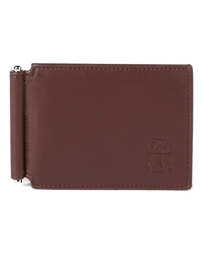 Brunello Cucinelli Portemonnaie mit Geldscheinklammer - Braun Braun