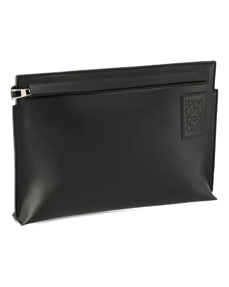 Loewe Anagram Clutch - Schwarz Schwarz