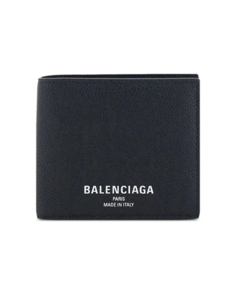 Balenciaga Cash Square Portemonnaie - Schwarz Schwarz