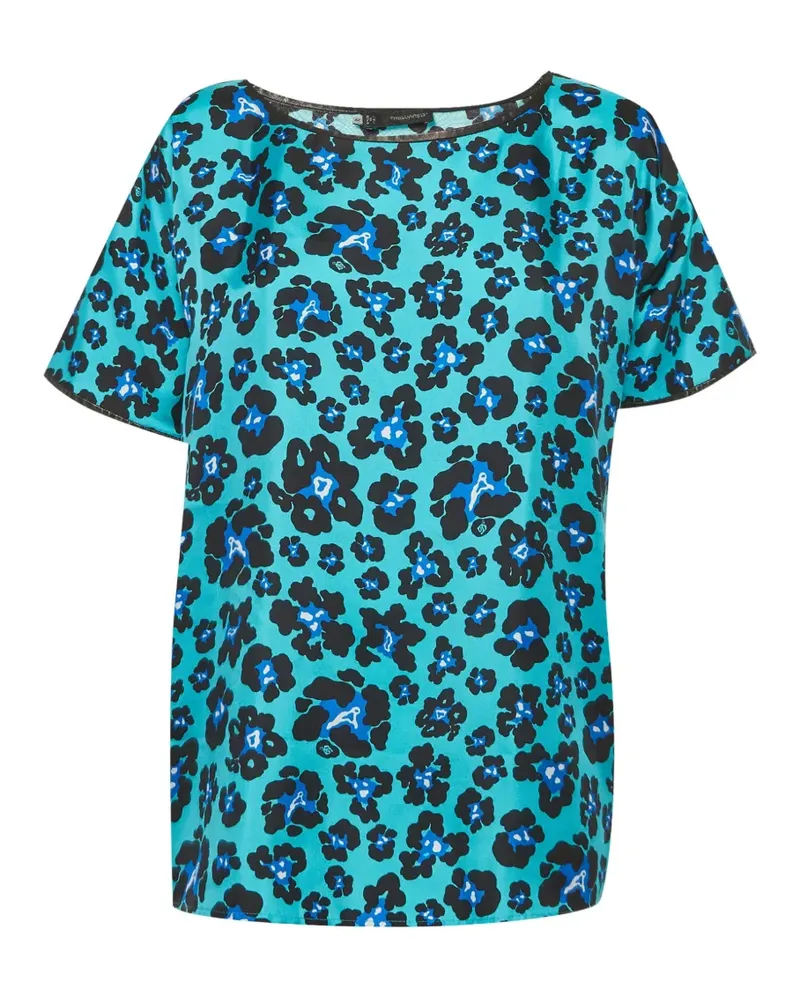 Dsquared2 floral-print blouse - Blau Blau