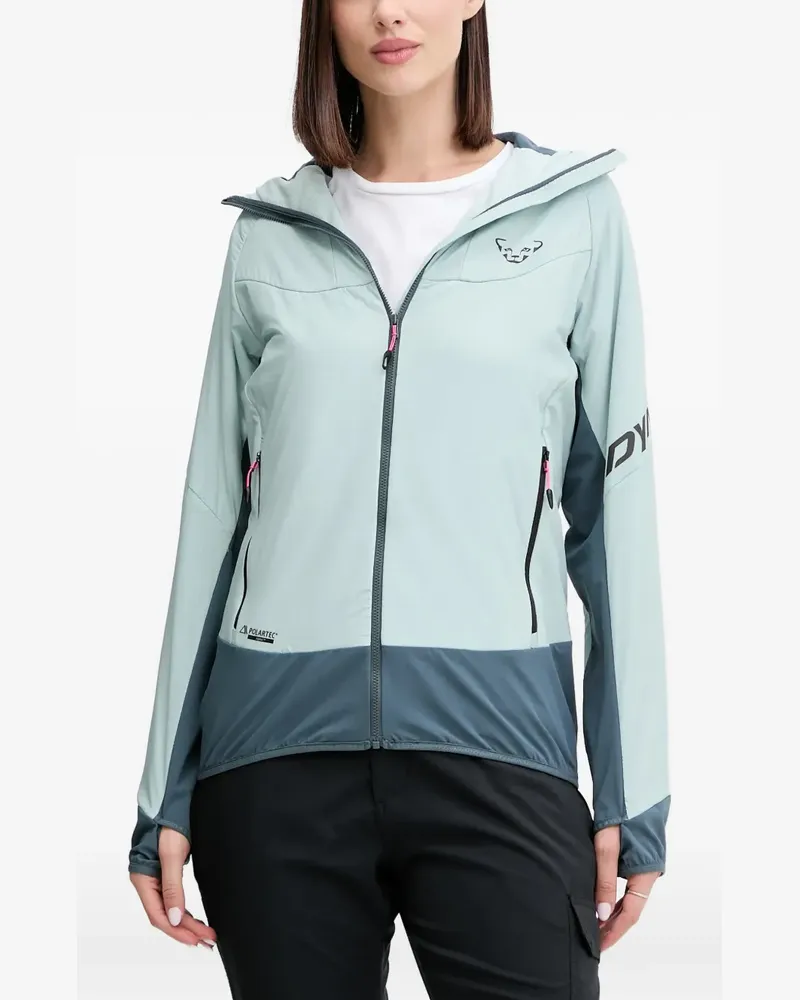 Dynafit Mezzalama Polartec® Alpha® hooded perforated performance jacket - Blau Blau