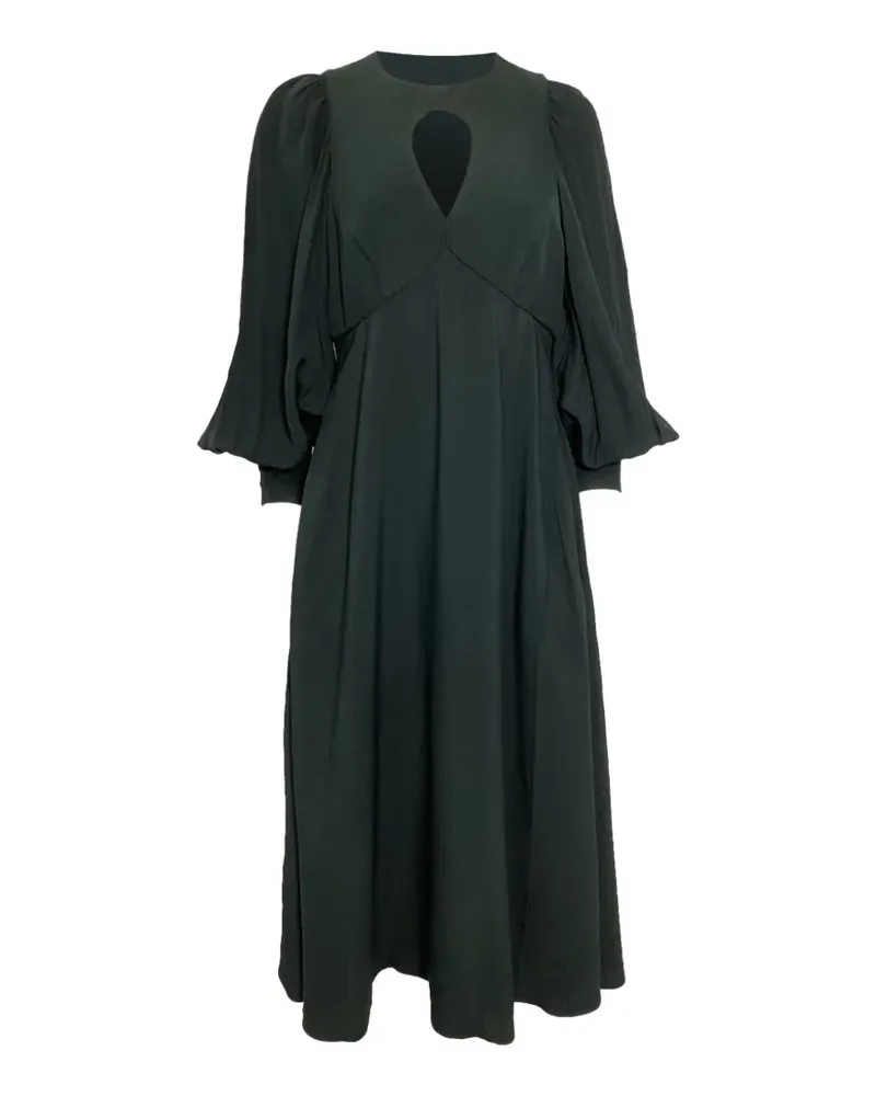 Zimmermann balloon-sleeve midi dress - Grün Grün