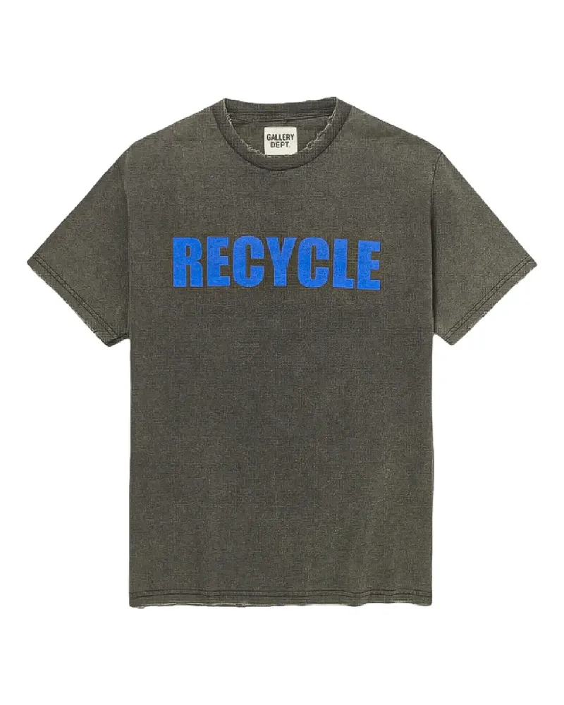 GALLERY DEPT. Recycle graphic-print distressed T-shirt - Grau Grau