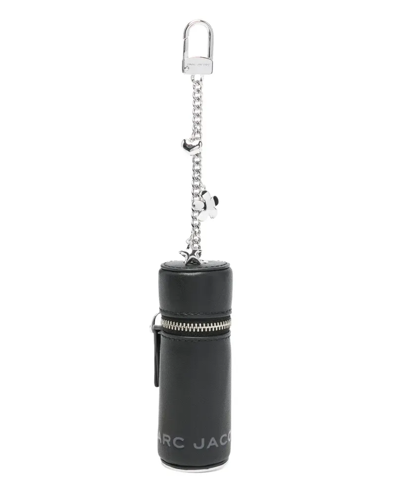 Marc Jacobs heart-detail keyring - Schwarz Schwarz