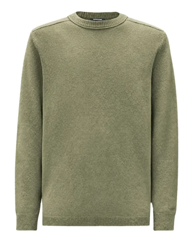 C.P. Company Metropolis Series Pullover aus extrafeinem Merino mit Rundhalsausschnitt - Grün Grün