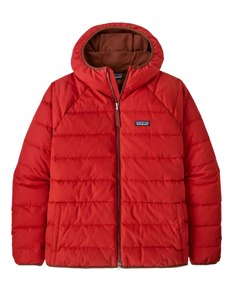 Patagonia hooded quilted jacket - Rot Rot
