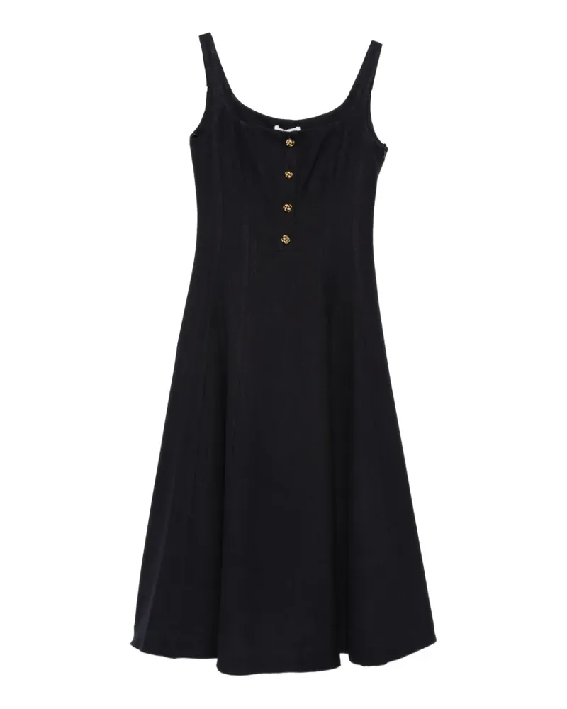 Altuzarra Orrie Kleid mit Knopfdetail - Blau Blau