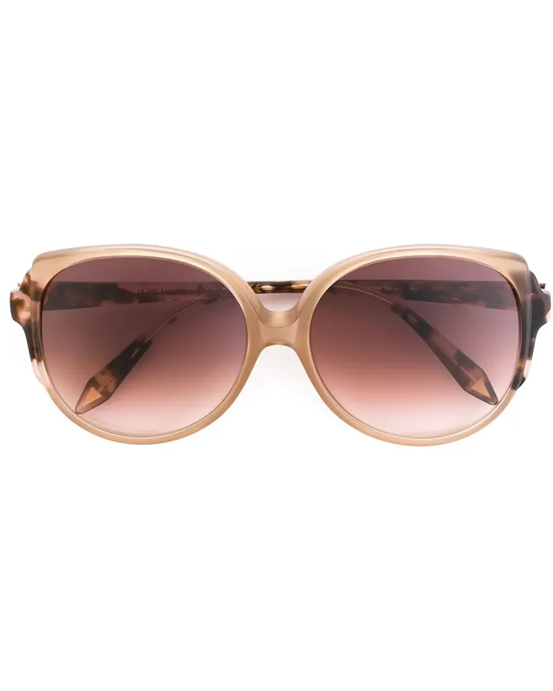 Victoria Beckham Sonnenbrille mit runden Gläsern - Rosa Rosa