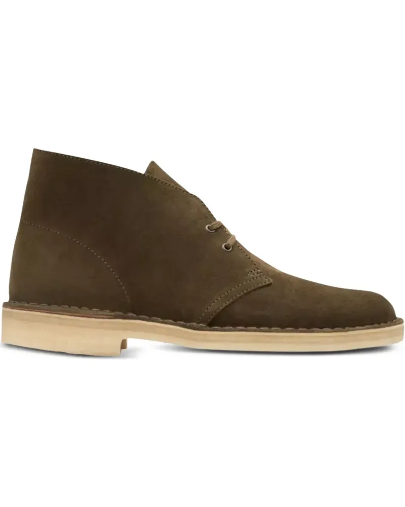 Clarks Desert-Boots aus Wildleder - Grün Grün