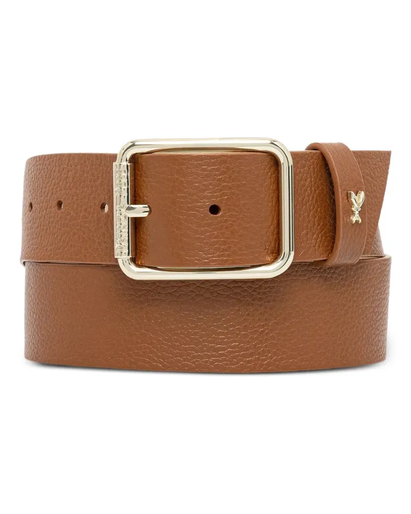 Patrizia Pepe Gürtel mit Logo - Braun Braun