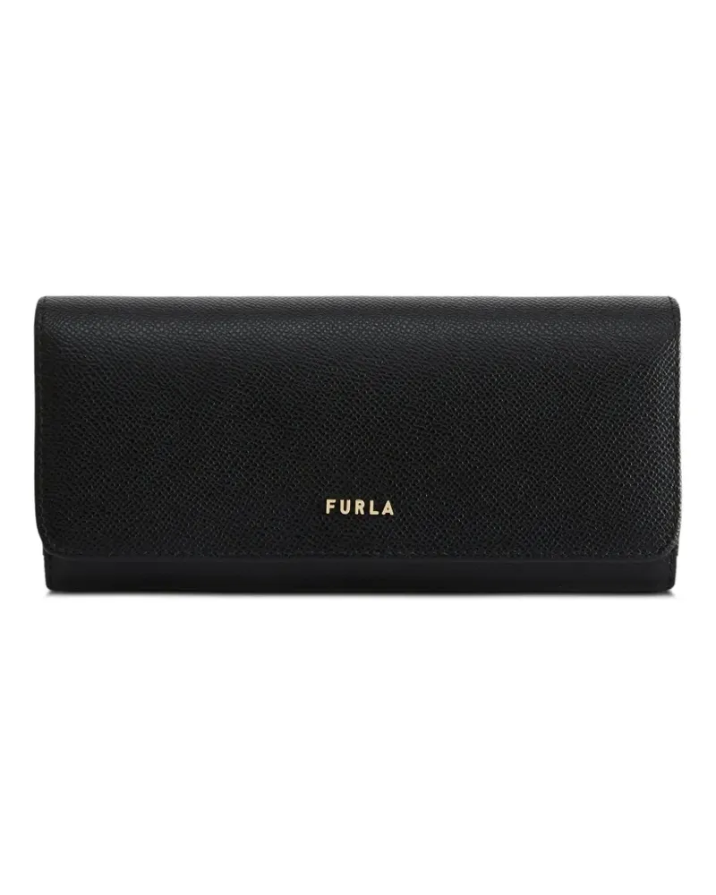 Furla XL Classic leather wallet - Schwarz Schwarz