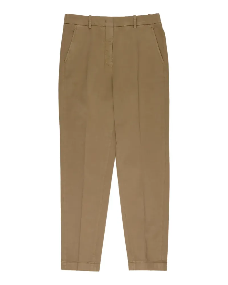 Incotex belt-loop trousers - Braun Braun