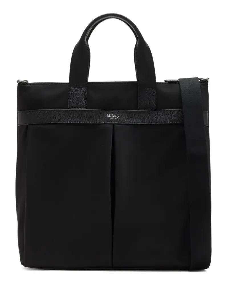 Mulberry Tote Bag mit Besatz - Schwarz Schwarz
