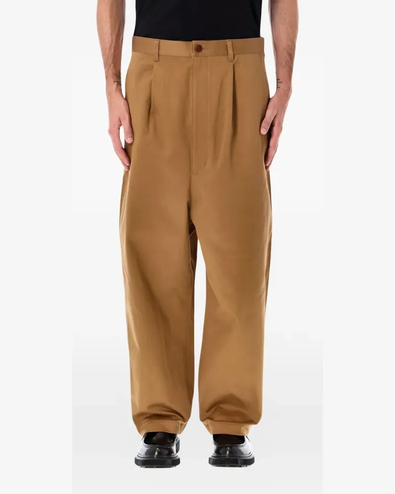 Junya Watanabe wide-leg trousers - Nude Nude