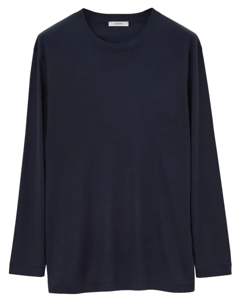 Christophe Lemaire Klassisches Langarmshirt - Schwarz Schwarz