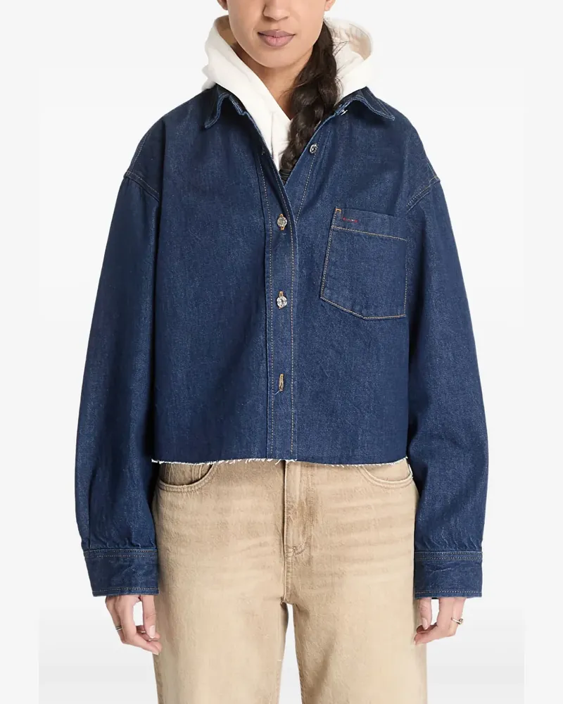 Tommy Hilfiger Jacke aus Baumwolle - Blau Blau