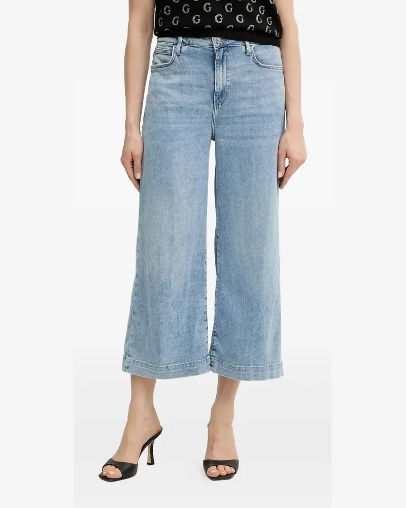 Guess Klassische Cropped-Jeans - Blau Blau
