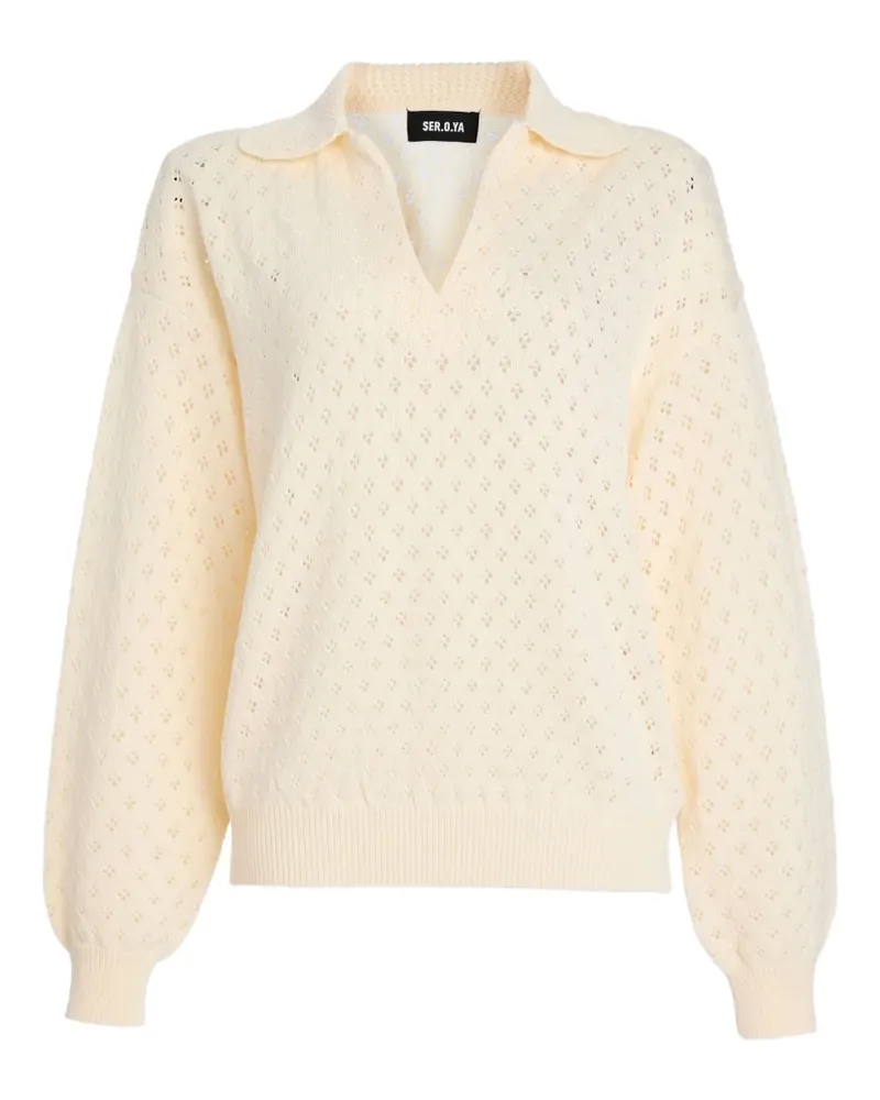 SER.O.YA Mica Pullover - Gelb Gelb