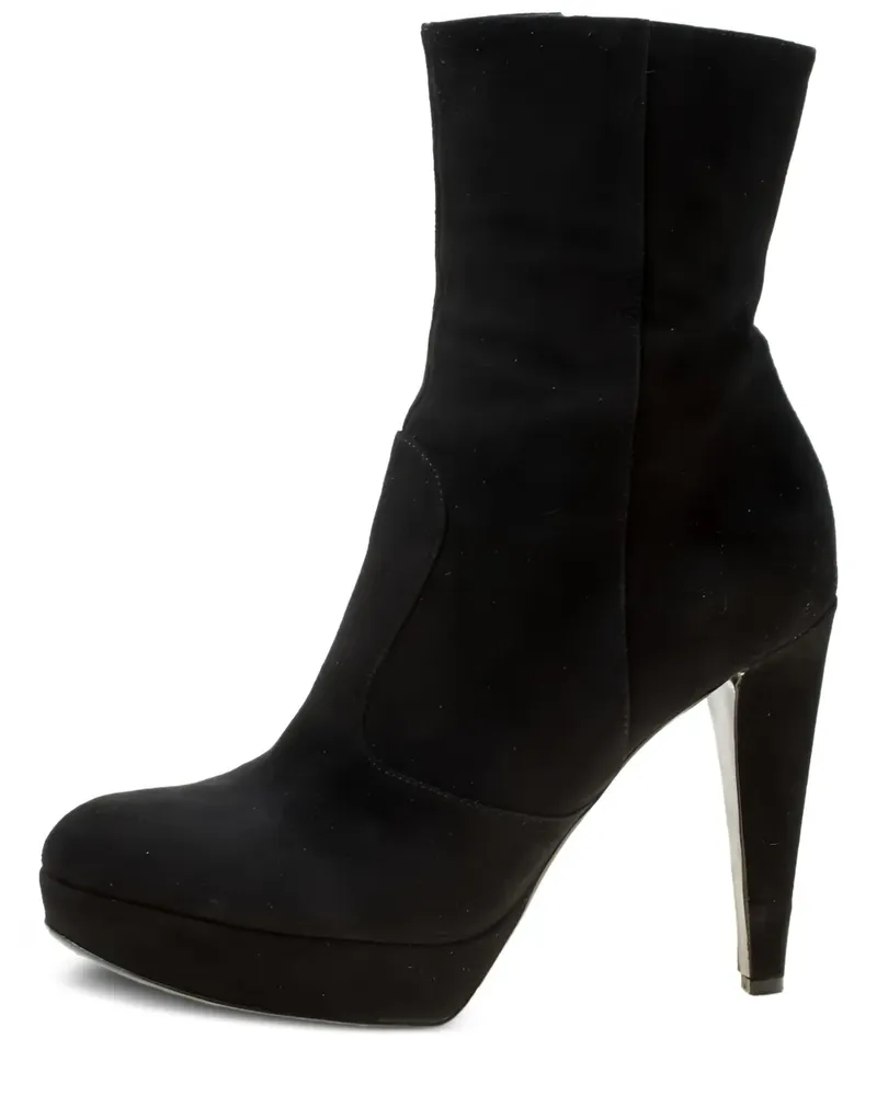 Sergio Rossi 2024 Stiefel mit Plateau 110mm - Schwarz Schwarz