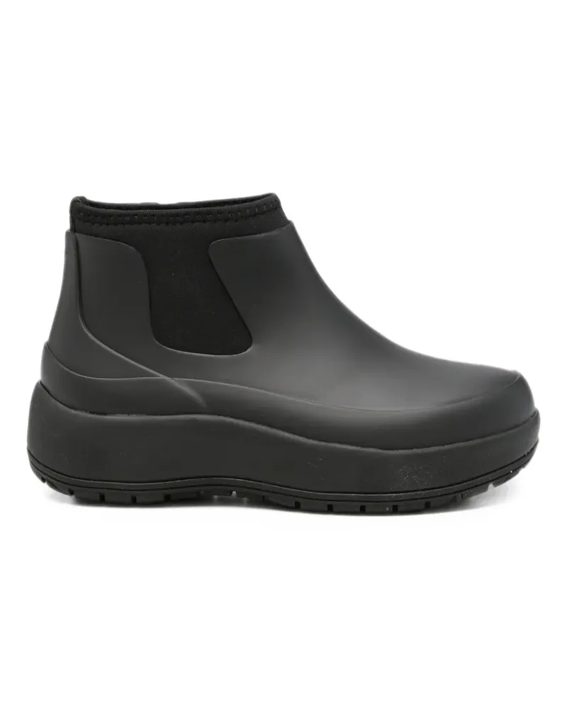 RAINS elasticated-side ankle boots - Schwarz Schwarz