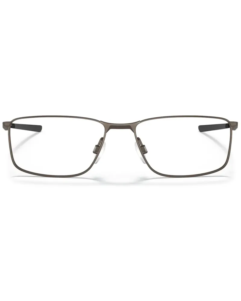 Oakley Brille mit eckigem Gestell - Silber Silber