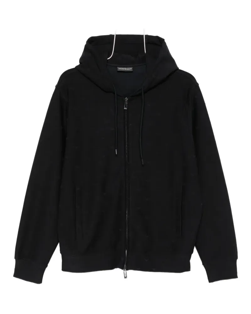Emporio Armani zip-up hoodie - Blau Blau