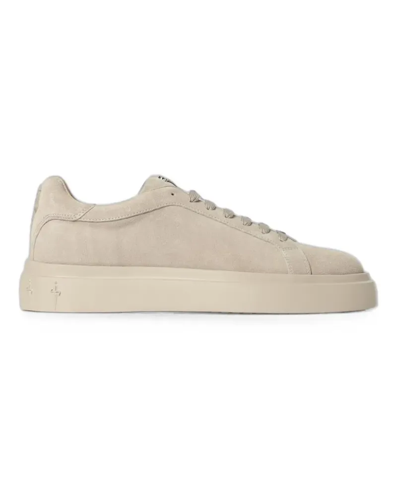 Cesare Paciotti Venus Unite suede sneakers - Nude Nude