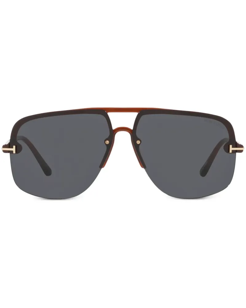 Tom Ford Hugo-02 Sonnenbrille - Braun Braun