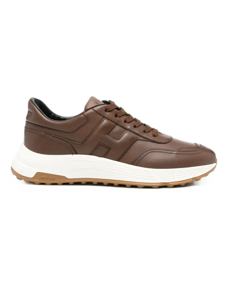 Hogan Hyperlight Sneakers mit Logo - Braun Braun